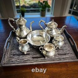 Vintage Gorham Silverplate/EP Duchess Coffee/Tea Set 6 Pieces YC 1901-1912, 780