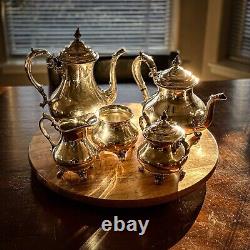 Vintage Gorham Silverplate/EP Duchess Coffee/Tea Set 6 Pieces YC 1901-1912, 780