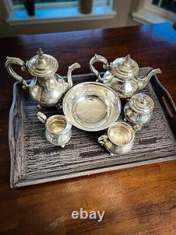 Vintage Gorham Silverplate/EP Duchess Coffee/Tea Set 6 Pieces YC 1901-1912, 780