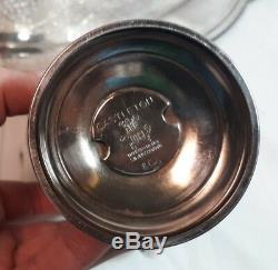 Vintage International Silver Company CASTLETON 4 Piece Set Coffee or Tea Pot 801