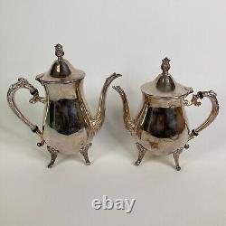 Vintage Leonard Silver Plated 5 Piece Tea Set