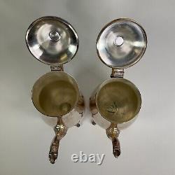 Vintage Leonard Silver Plated 5 Piece Tea Set