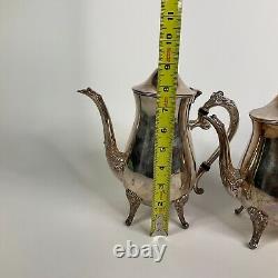 Vintage Leonard Silver Plated 5 Piece Tea Set