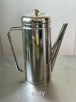 Vintage MCM PM Italy Fine Italian Silver Plated Coffee Tea Service Set