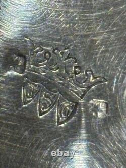 Vintage Melon Design Tea Coffee Cream & Sugar Set England Sheffield Elegant READ