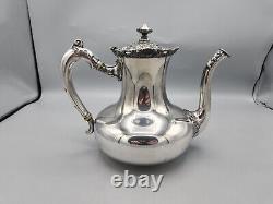 Vintage, Meriden B Company Silver Plate Tea / Coffee Set, Pitcher, Suger, Cream