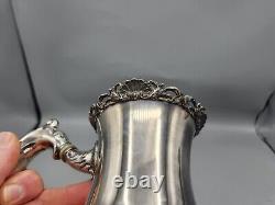 Vintage, Meriden B Company Silver Plate Tea / Coffee Set, Pitcher, Suger, Cream