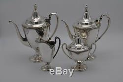 Vintage Moonbeam Rogers Tea Coffee Creamer Sugar Set Silverplate Serving Silver