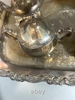 Vintage ONEIDA Silver plate 13 Piece Coffee/Tea Service Set