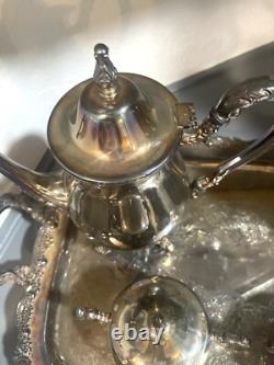 Vintage ONEIDA Silver plate 13 Piece Coffee/Tea Service Set