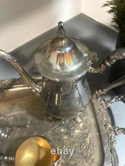 Vintage ONEIDA Silver plate 13 Piece Coffee/Tea Service Set