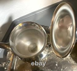 Vintage ONEIDA Silver plate 13 Piece Coffee/Tea Service Set