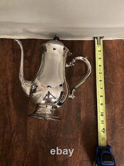 Vintage ONEIDA Silver plate 4-Piece Coffee/Tea Service Set