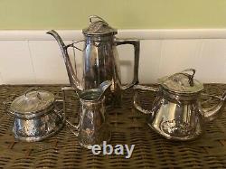 Vintage Orivit Sterling Plated Silver Coffee Tea Service