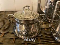 Vintage Orivit Sterling Plated Silver Coffee Tea Service