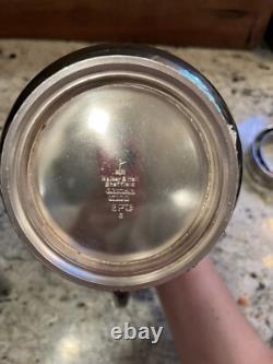Vintage Rare Silver Plate Coffee And Tea Set Walker & Hall Sheffield