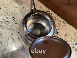 Vintage Rare Silver Plate Coffee And Tea Set Walker & Hall Sheffield