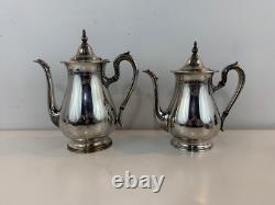 Vintage Reed 4 Barton Silver Plate Four Piece Tea set 4060