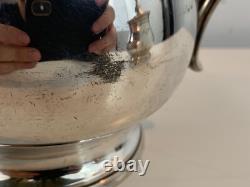 Vintage Reed 4 Barton Silver Plate Four Piece Tea set 4060