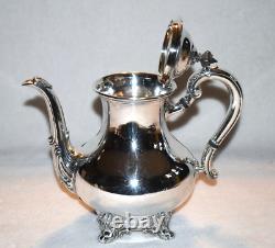 Vintage Reed & Barton 5600 Regent Sterling Silver Plated 4 pc. Tea Set-Beautiful