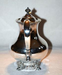 Vintage Reed & Barton 5600 Regent Sterling Silver Plated 4 pc. Tea Set-Beautiful