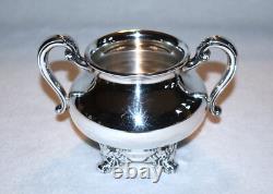 Vintage Reed & Barton 5600 Regent Sterling Silver Plated 4 pc. Tea Set-Beautiful