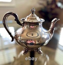 Vintage Reed & Barton 5600 Regent Sterling Silver Plated 5 pc. Tea Set-Beautiful