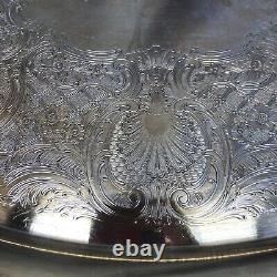 Vintage Reed & Barton 5600c Hand Chased Regent Tea & Coffee Serving Set with Tray