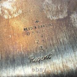 Vintage Reed & Barton 5600c Hand Chased Regent Tea & Coffee Serving Set with Tray