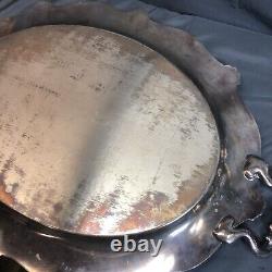 Vintage Reed & Barton 5600c Hand Chased Regent Tea & Coffee Serving Set with Tray