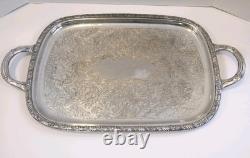 Vintage Reed & Barton Northumberland 5800 Silver Plated Coffee Tea Service READ