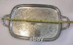 Vintage Reed & Barton Northumberland 5800 Silver Plated Coffee Tea Service READ