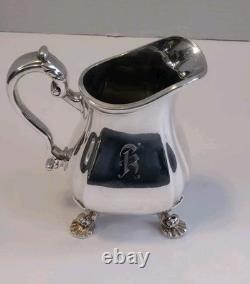Vintage Reed & Barton Northumberland 5800 Silver Plated Coffee Tea Service READ