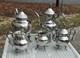 Vintage Reed & Barton Regent 5600 Silver Plate 5-piece Tea & Coffee Service