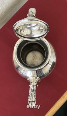 Vintage Reed & Barton Silverplate REGENT 5600 Coffee Tea Set 4 Pieces Plus Tray