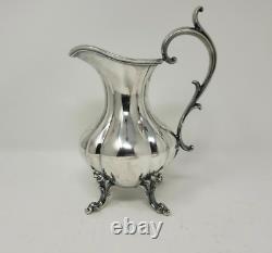 Vintage Reed & Barton Winthrop 1795 Silverplate Tea Coffee Set Pumpkin