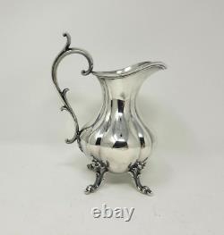 Vintage Reed & Barton Winthrop 1795 Silverplate Tea Coffee Set Pumpkin