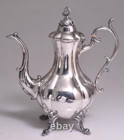 Vintage Reed Barton Winthrop Tea Set- 4 Piece Service Set -Silverplate