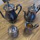 Vintage Reed And Barton Jamestown 1800 Silver Plate Tea Service