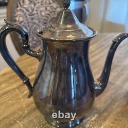 Vintage Reed and Barton Jamestown 1800 Silver Plate Tea Service