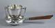 Vintage Scandinavian Silver Plate Tea Strainer Drip Pan