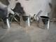 Vintage Semi Antique Silver Plated 3 Piece Tea Set With Floral Decoration