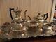 Vintage Sheffield Tea And Coffee Set, Old English, Good Condition, Museum Design