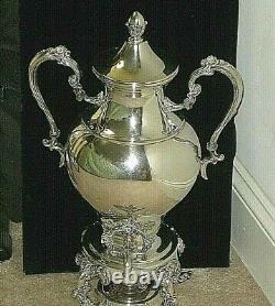 Vintage Sheridan Silver on Copper Coffee/Tea/Hot Water Urn