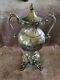 Vintage Sheridan Silver On Copper Urn Tea Coffee Pot Only Ships Free