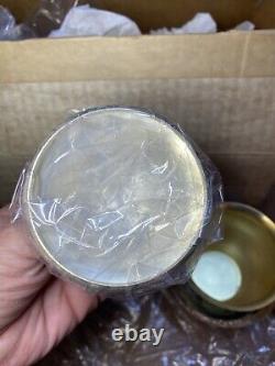 Vintage Sheridan Silver plate Coffee & Tea Serving Set With Tray Open Box 23 Lbs