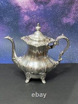 Vintage Silver Gorham 4 Piece Coffee/Tea Set YC1601, YC1602, YC1603, YC1604