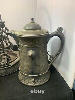 Vintage Silver Plate Coffee Or Tea Holder