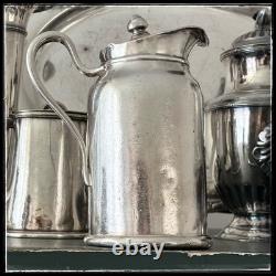 Vintage Silver Plate Insulated Tea Pot Hotel Pennsylvania RARE