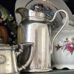 Vintage Silver Plate Insulated Tea Pot Hotel Pennsylvania RARE